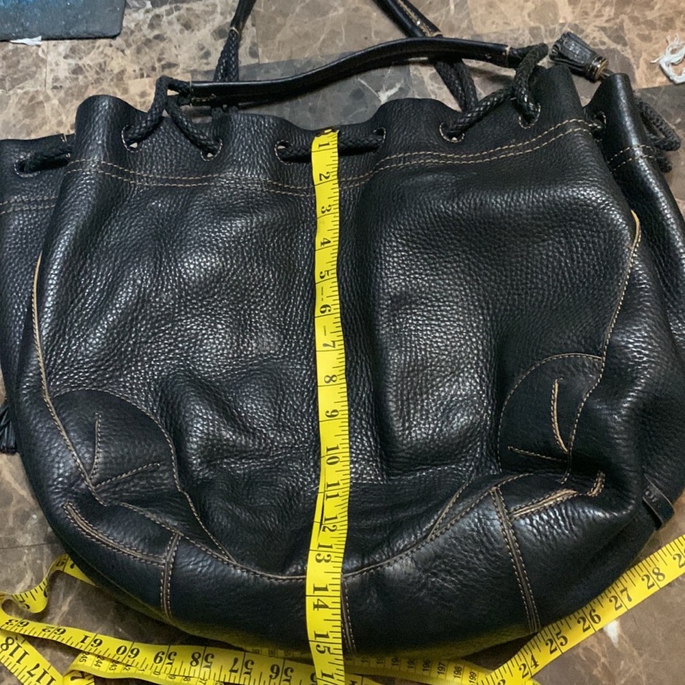 VINTAGE Cole Haan leather pebbled bag - Picture 7 of 11